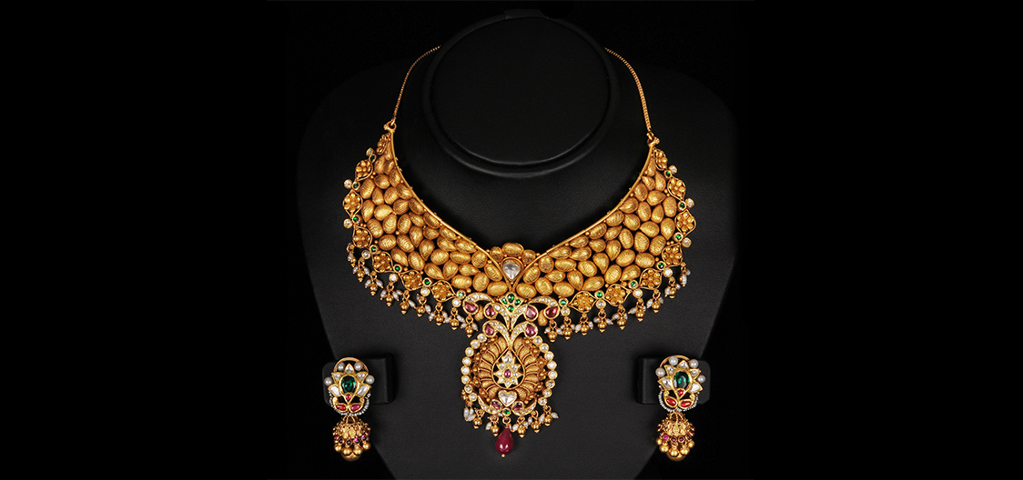 gold necklace set